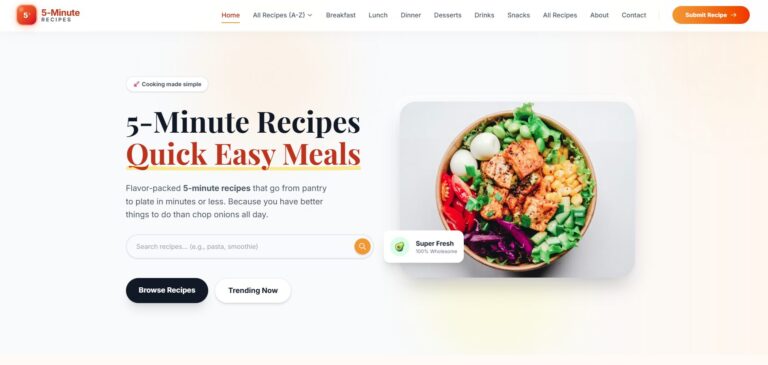 5-MinuteRecipes.com