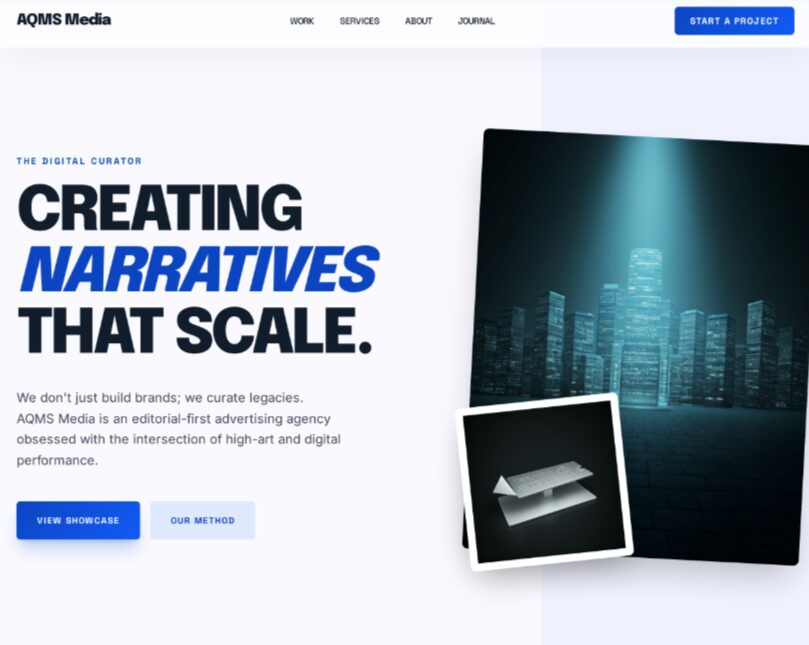 AQMSMedia.com - WordPress Project by Shahzeb Speaks