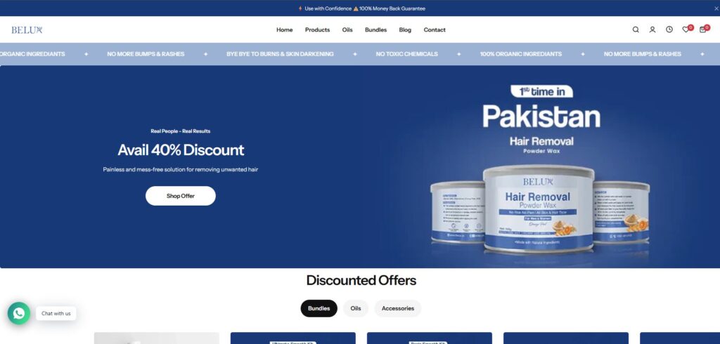 Belux.Pk - Shopify Project by Shahzeb Speaks