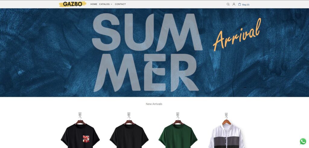 GazboFashion.com - Shopify Project by Shahzeb Speaks