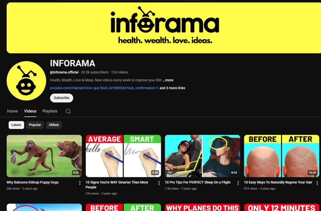 Inforama - Video Project by Shahzeb Speaks