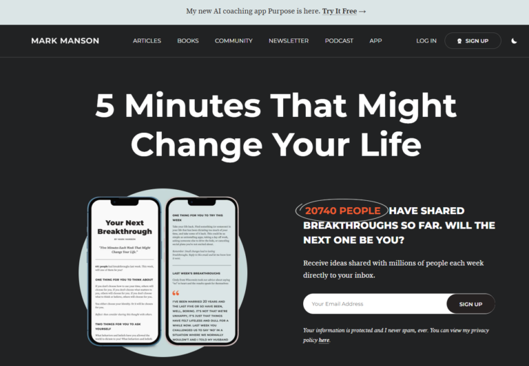 MarkManson.net