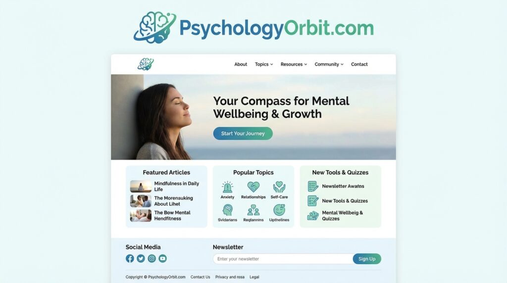 PsychologyOrbit.com - WordPress Project by Shahzeb Speaks