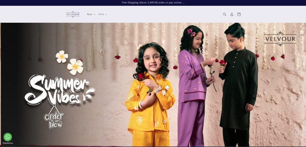 VelvourShop.com - Shopify Project by Shahzeb Speaks