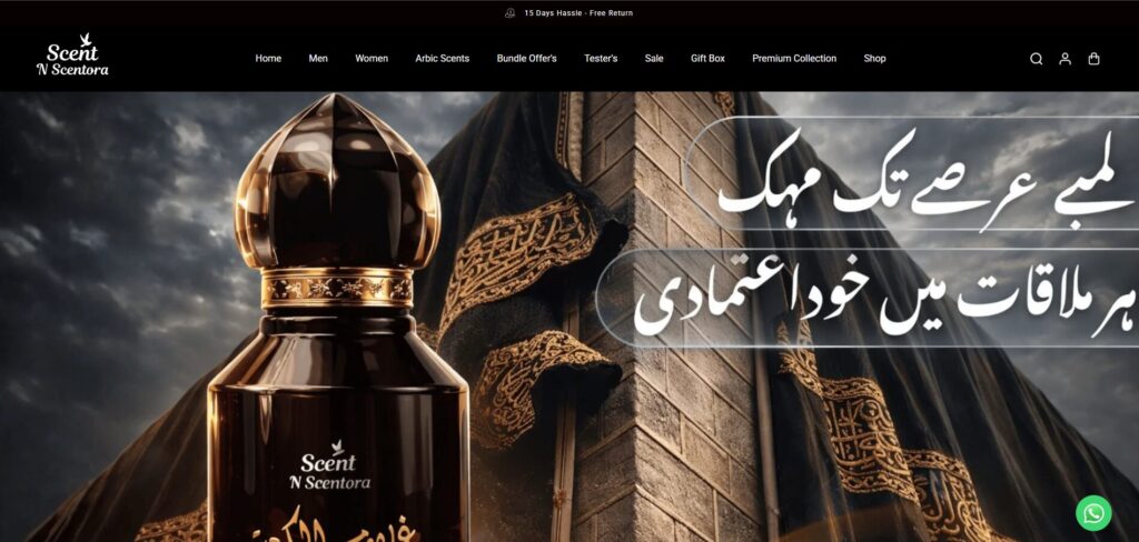 ScentnScentora.pk - Shopify Project by Shahzeb Speaks