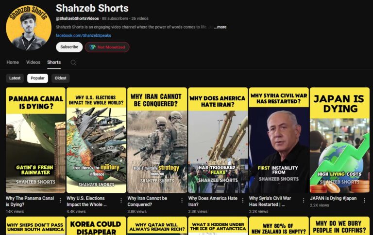 Shahzeb Shorts