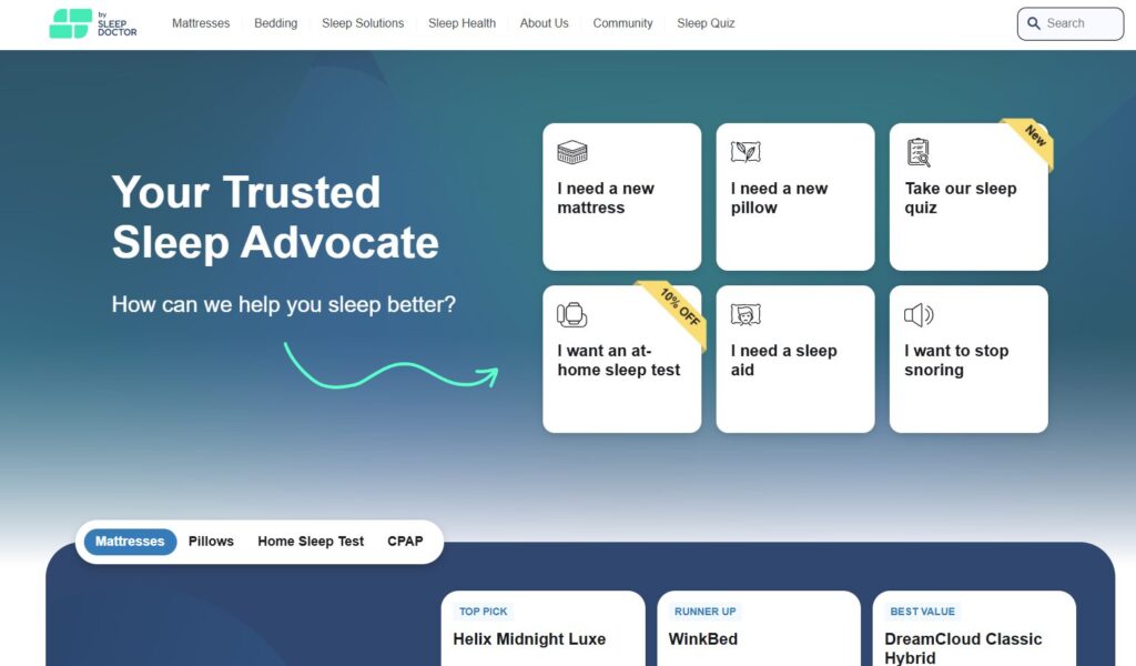 SleepFoundation.Org - WordPress Project by Shahzeb Speaks