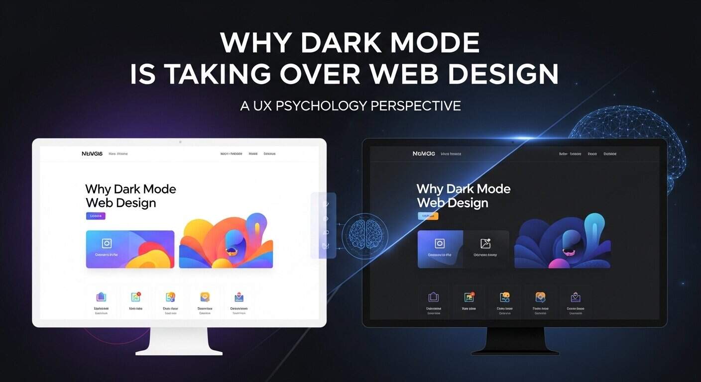 Why Dark Mode is Taking Over Web Design: A UX Psychology Perspective