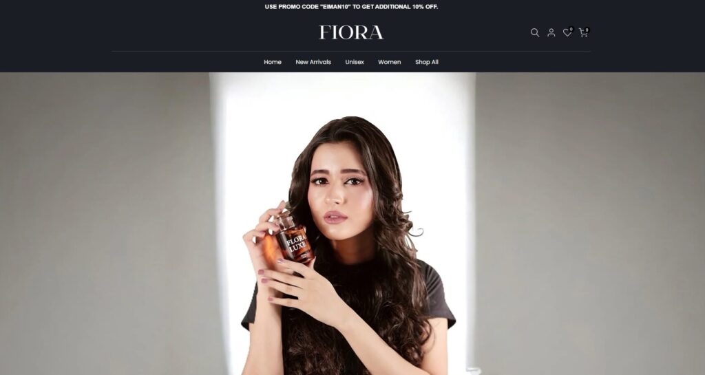 Fiorapk.com - Shopify Project by Shahzeb Speaks