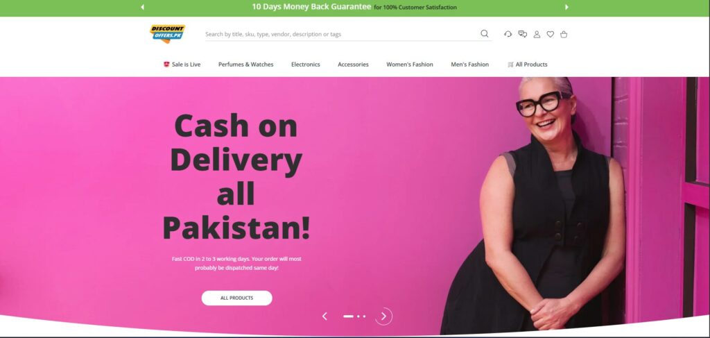 Discountoffers.Pk - Shopify Project by Shahzeb Speaks