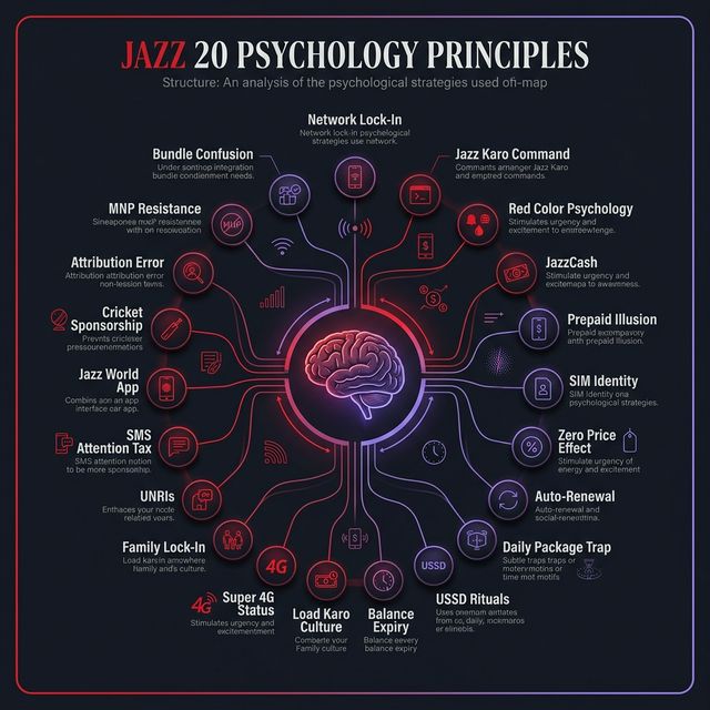 Jazz 20 Psychology Principles Wheel Infographic