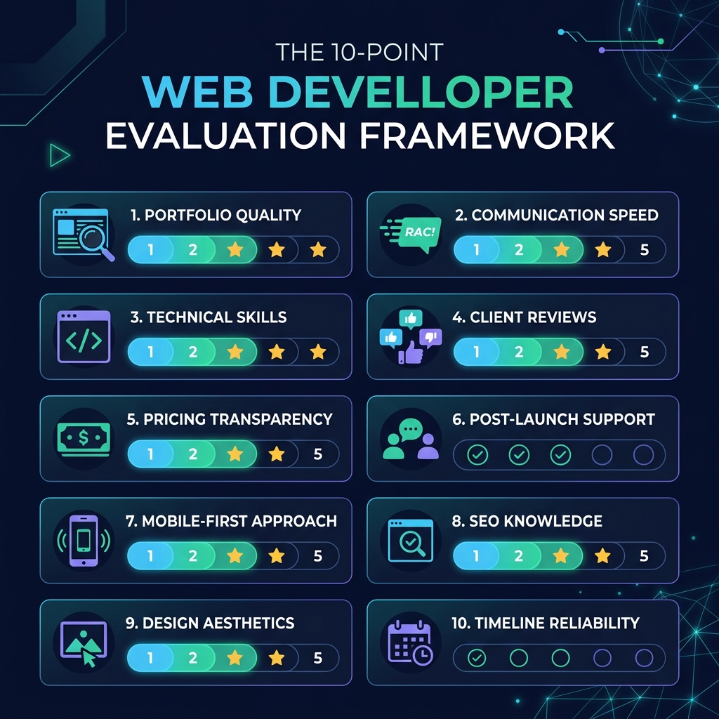 The 10-Point Web Developer Evaluation Framework