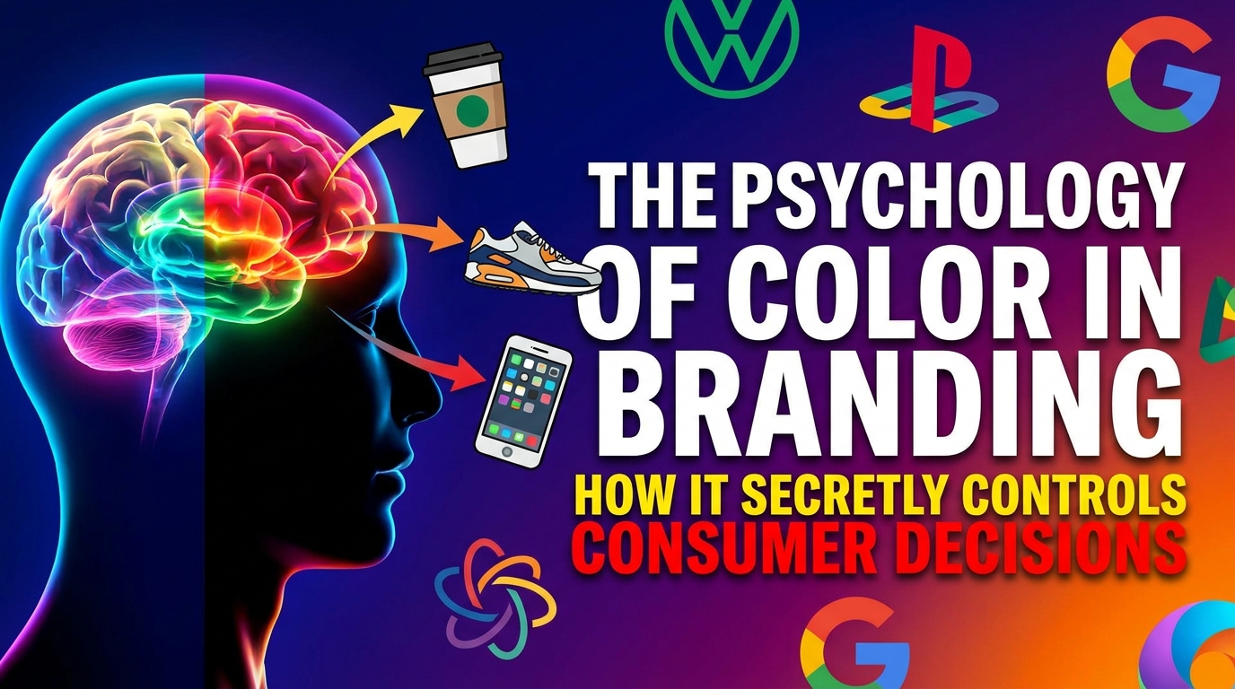 The Psychology of Color in Branding: Why Your Brand’s Color Palette Is Secretly Controlling Consumer Decisions