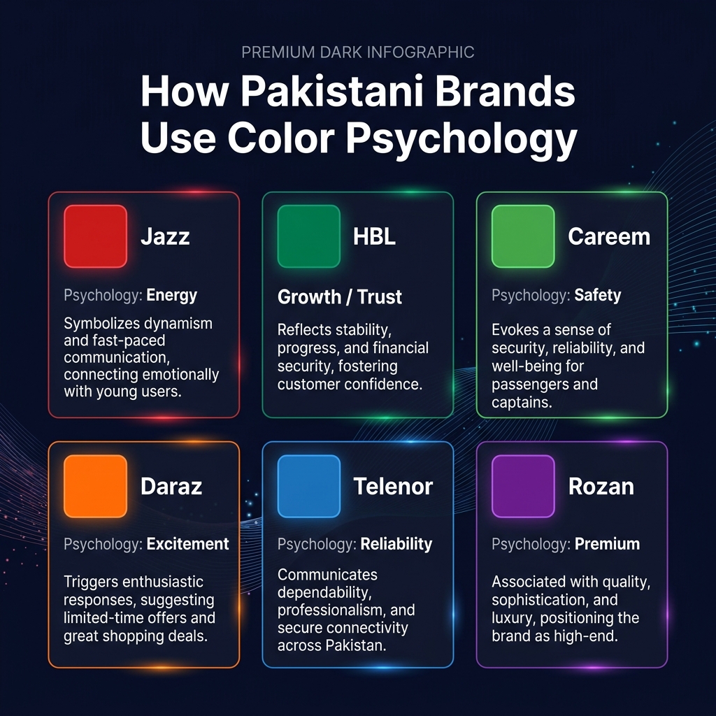 Color Psychology in Pakistani Branding