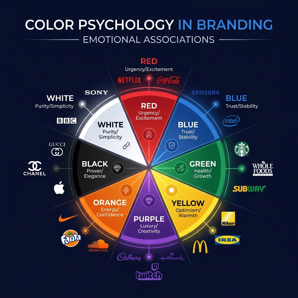 The 8 Core Brand Colors