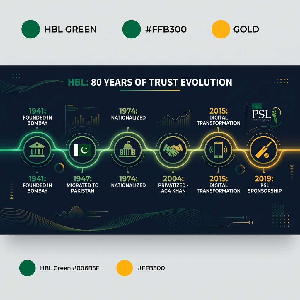HBL 80-Year Timeline