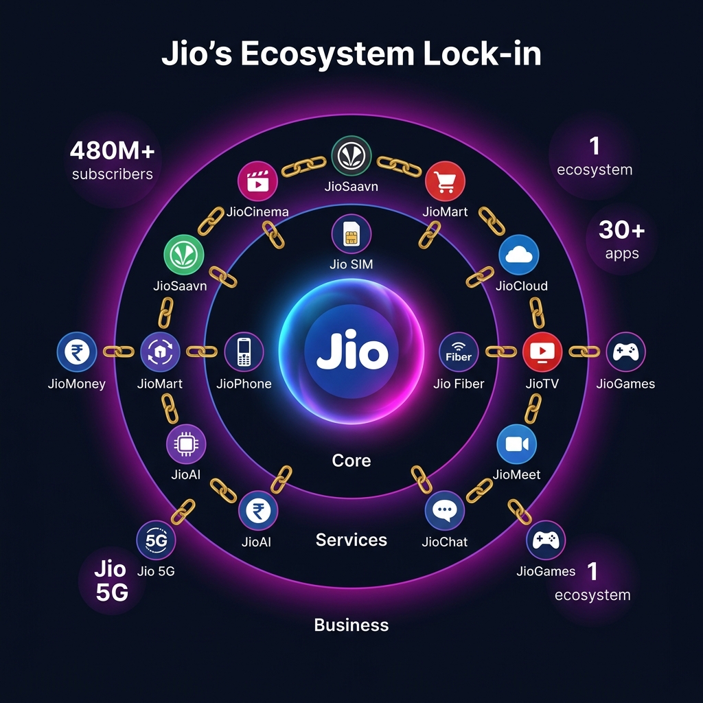 Jio Ecosystem Lock-in