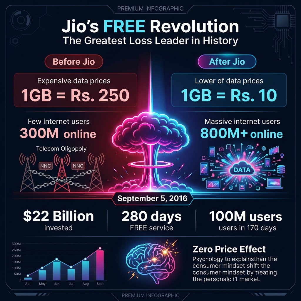 Jio Free Revolution