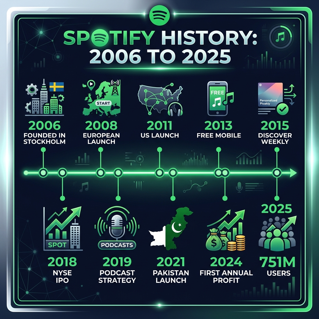 spotify history timeline