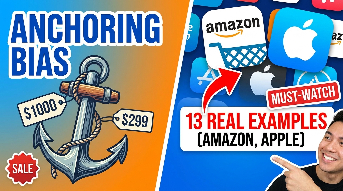 Anchoring Bias in Marketing: 13 Real Examples From Amazon to Starbucks