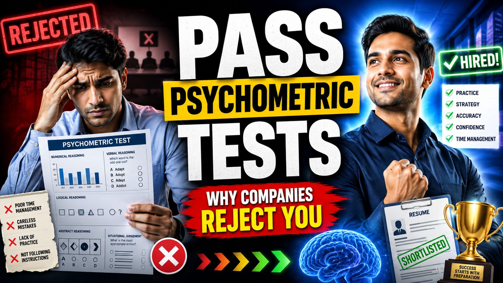 How Companies Use Psychometric Tests to Reject You (And How to Pass Them)